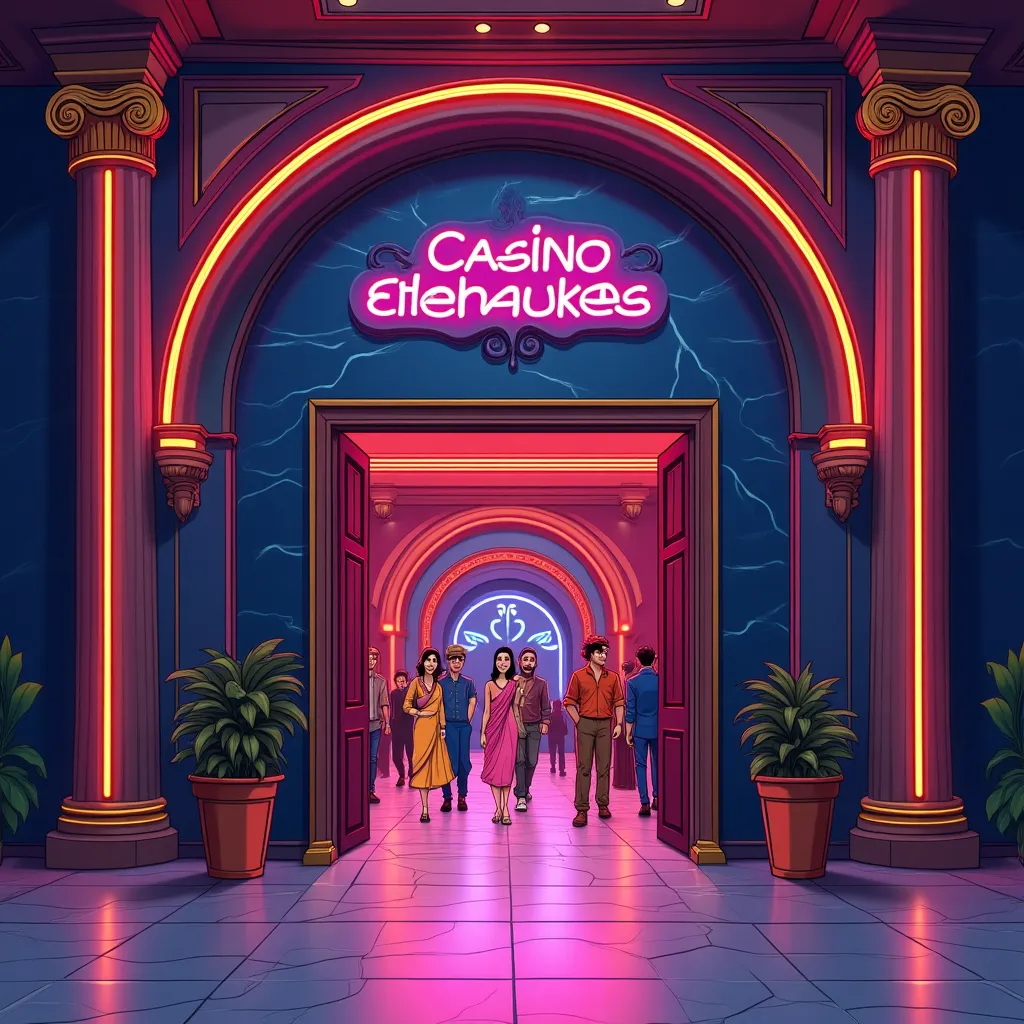 Bluechip casino hero AI generated