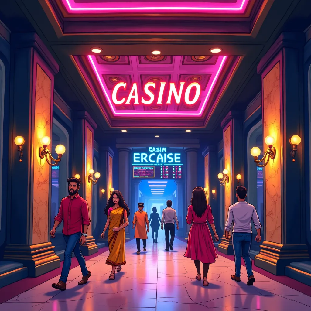 Bluechip casino hero AI generated