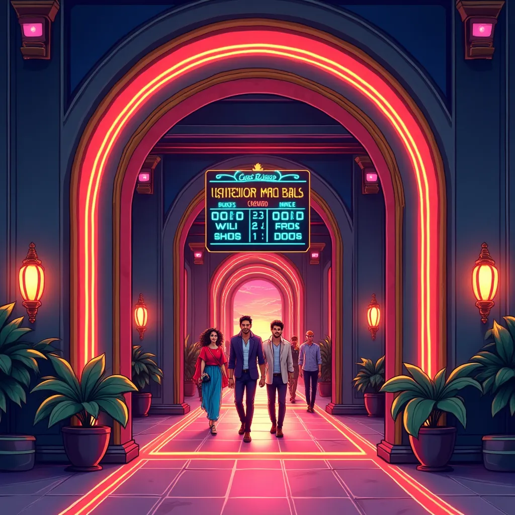 Bluechip casino hero AI generated